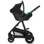 Pachet complet pentru primele zile, Carucior 3 in 1, Lionelo, Bianka, Transformabil, Cu landou, salteluta moale, geanta pentru parinti + Patut co-sleeper, Lionelo, Aurora, 3 in 1, Cu saltea si geanta transport, Gri - 45