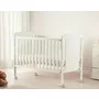 Pachet Patut din lemn bebe, 120x60 cm, Cu laterala culisanta, FreeON, Mia, Saltea 120x60x12 cm si protectie impermeabila - 4