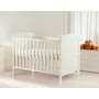 Pachet Patut din lemn bebe, 120x60 cm, Transformabil, FreeON, Lory, Saltea 120x60x12 cm si protectie impermeabila - 5