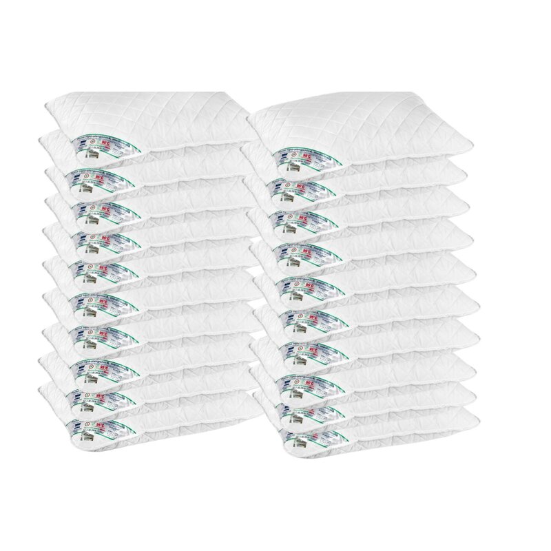 Somnart - pachet promo: 10 perne medicinale hipoalergenice somnart 40x40cm hypoallergenicmed matlasate lavabile la 95 de grade fermitate medie spre tare