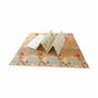 Pachet Tarc de joaca copii, Lionelo, Willow XL,180 x 200 cm, Conform cu EN 12227:2010, Gri si Covoras de joaca interactiv, Asalvo, Reversibil, XXL, Spuma, 200x180 cm, Fara BPA, 0 luni+ - 13