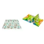 Pachet Tarc de joaca copii, Lionelo, Willow XL,180 x 200 cm, Conform cu EN 12227:2010, Gri si Covoras educativ, Lionelo, Robby, Impermeabil, 200 x 180 cm - 10