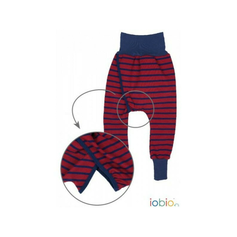 Pantaloni Salvari din bumbac organic W-free - Iobio - Berry Dark Blue