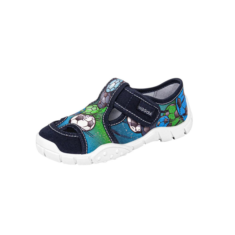Pantofi cu interior de bumbac pentru baieti vi-gga-mi adas multicolor marimea 30