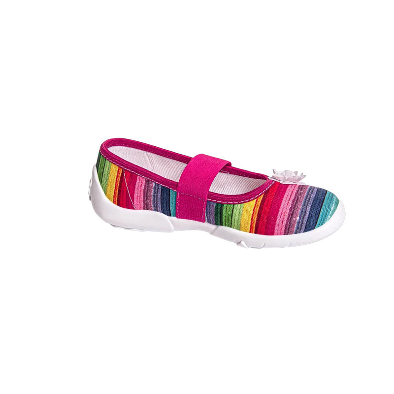 Pantofi cu interior de bumbac pentru fetite vi-gga-mi ilona ornament mar. 30