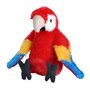 Wild republic - Jucarie din plus Papagal Macaw Stacojiu , 20 cm - 1