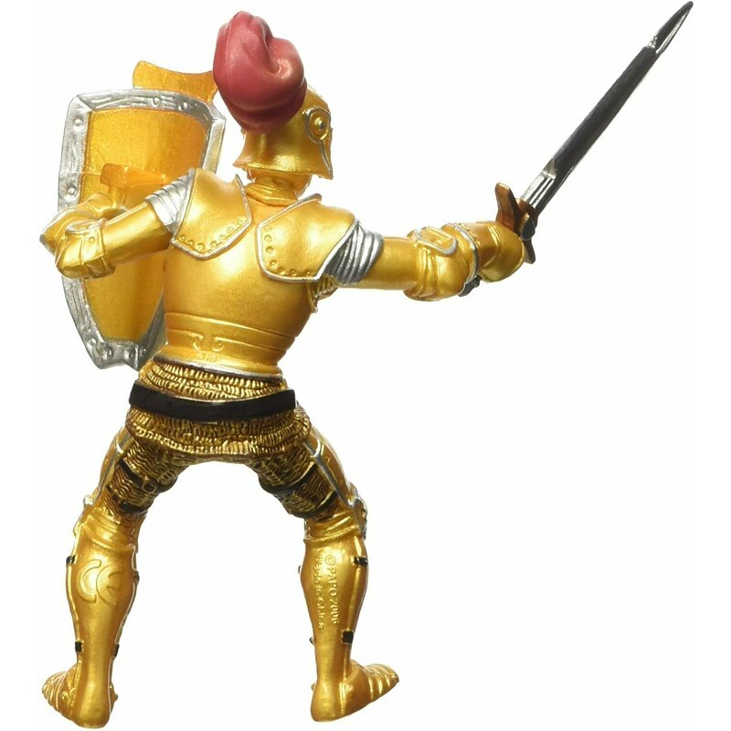 Papo - PAPO FIGURINA CAVALER IN ARMURA AURIE