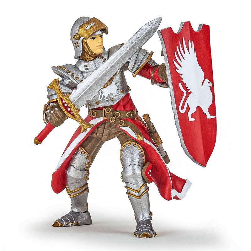 Papo - PAPO FIGURINA CAVALER MEDIEVAL GRIFON