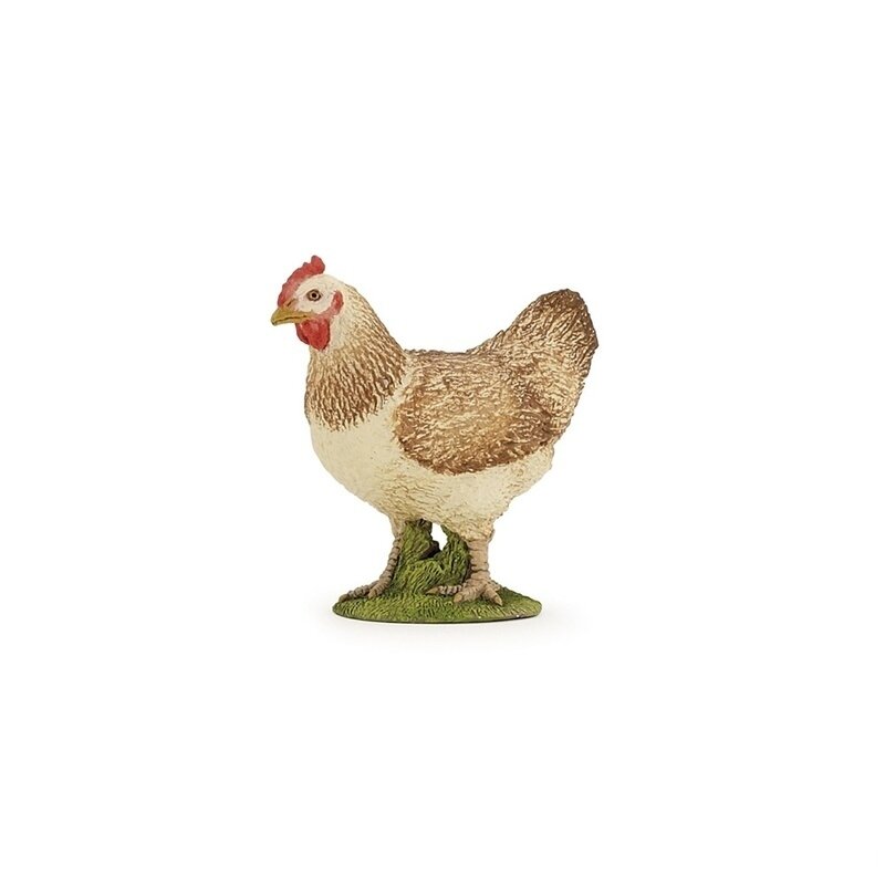 Gaina rosie - figurina papo
