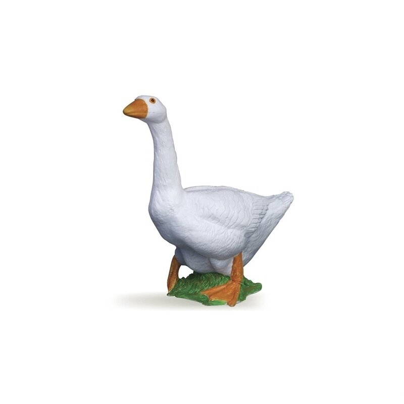 Gasca alba figurina papo
