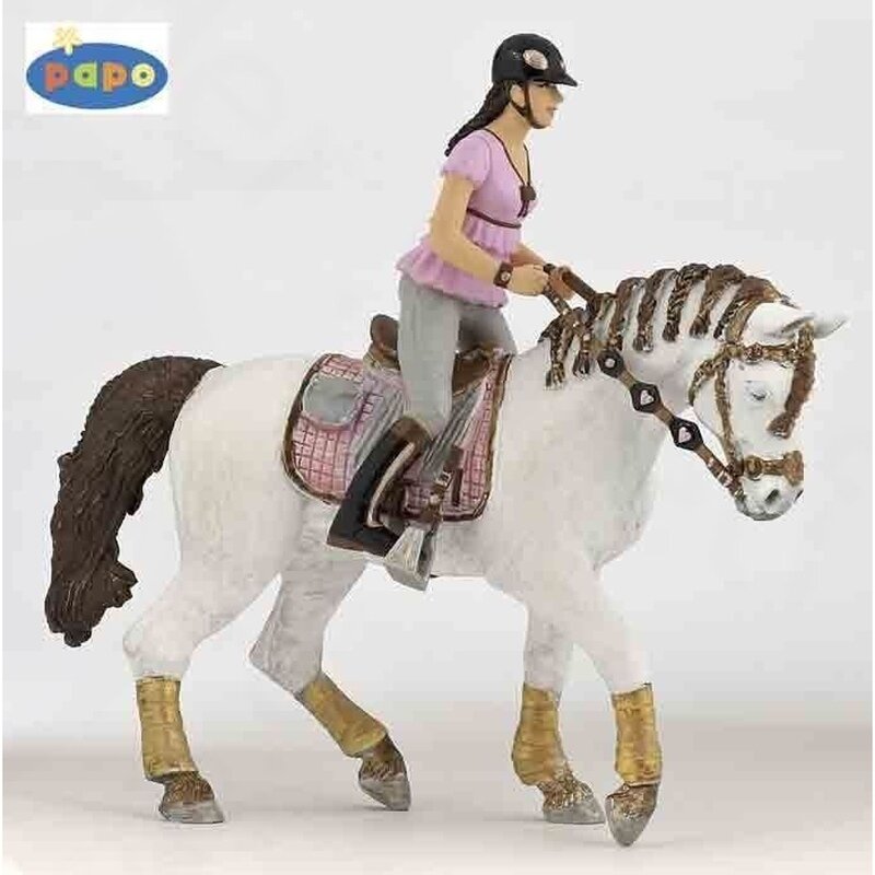 Cal de parada figurina papo