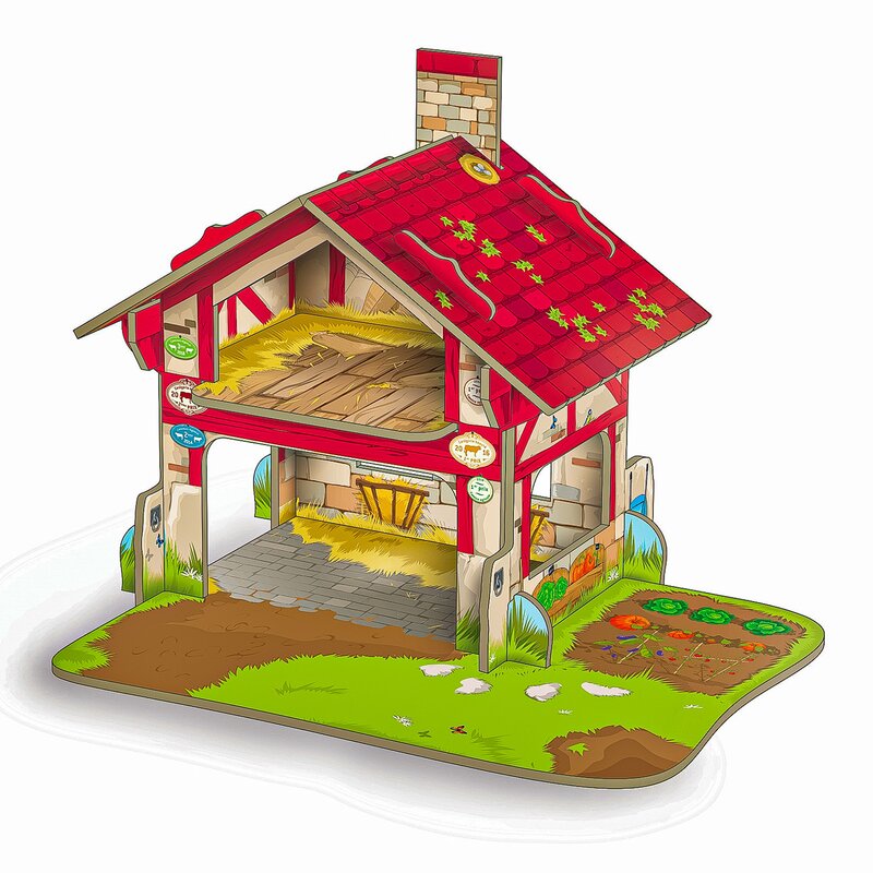 Papo - PAPO FIGURINA MINI FERMA