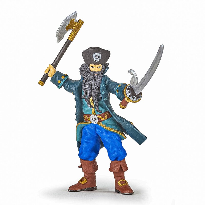 Papo - PAPO FIGURINA PIRAT BARBA NEAGRA