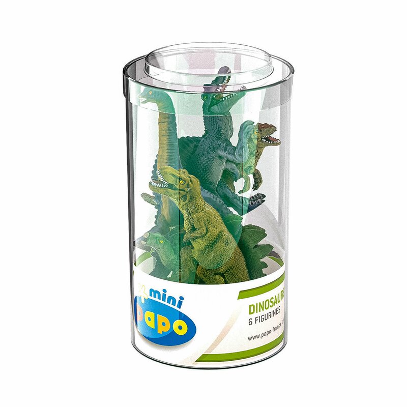 Papo - PAPO FIGURINA SET 6 MINIFIGURINE DINOZAURI