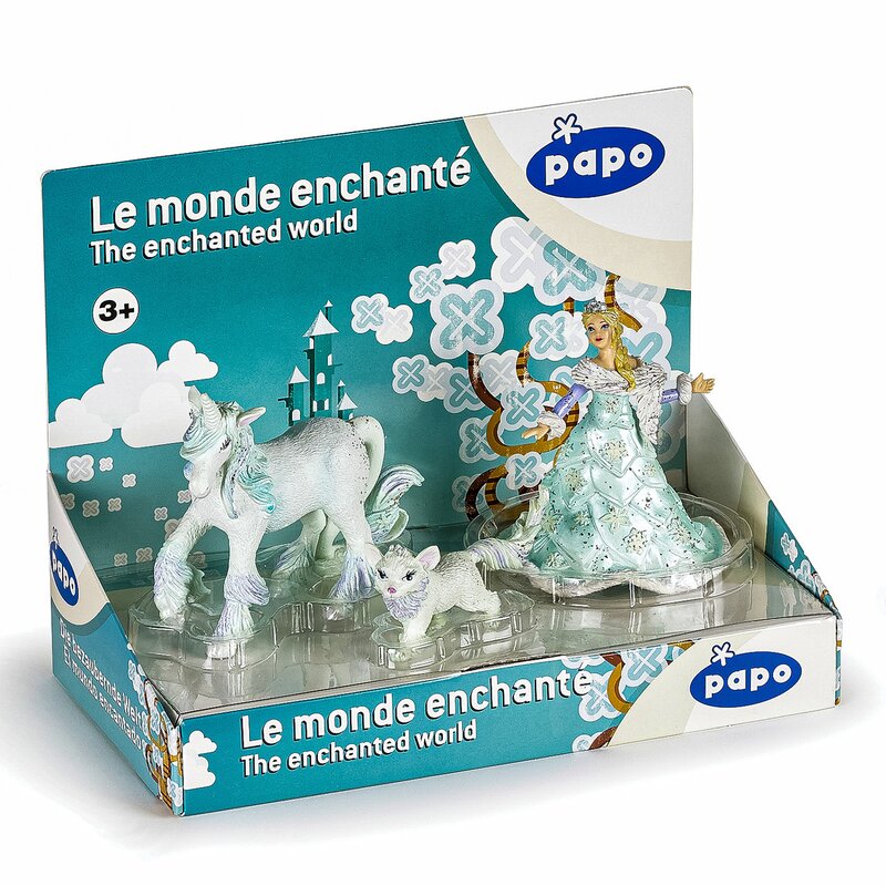 Papo - papo figurina set regina de gheata
