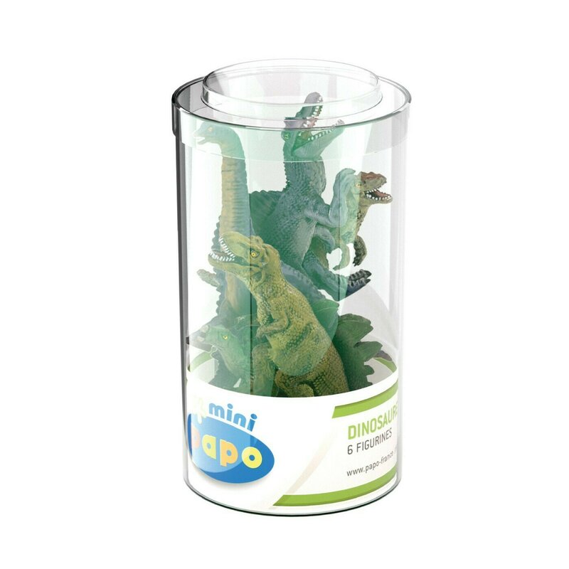 Papo - figurina set 6 minifigurine dinozauri