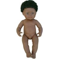 Miniland - Papusa Afroamerican Baiat 38 cm - 