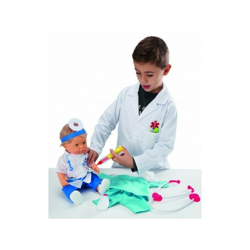 Falca - papusa baietel doctor zoe 40 cm