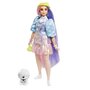 Mattel - Papusa Barbie Beanie , Extra style, Multicolor - 2