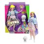 Mattel - Papusa Barbie Beanie , Extra style, Multicolor - 8