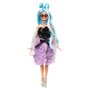 Mattel - Papusa Barbie , Extra style,  Cu accesorii, Multicolor - 9