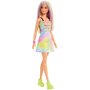 PAPUSA BARBIE FASHIONISTA BLONDA CU SUVITE MOV - 2