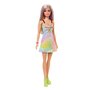 PAPUSA BARBIE FASHIONISTA BLONDA CU SUVITE MOV - 6