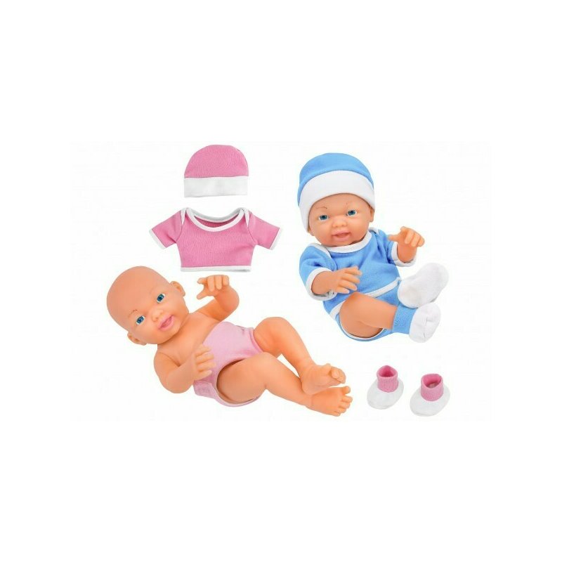 Globo - papusa bebe bimbo nou nascut 20 cm cu haine maternitate