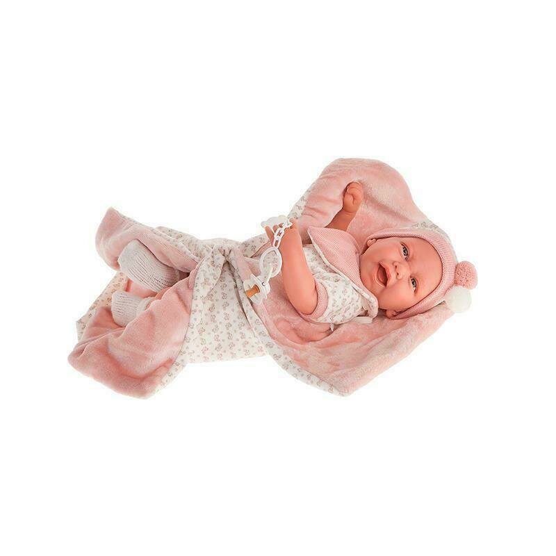 Antonio juan - papusa bebelus carla , 40 cm, cu plapumioara
