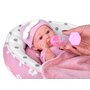 Papusa cu cosulet si accesorii, Roz - 9