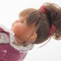 Antonio juan - Papusa fetita Emily cu coc si jacheta, 33 cm,  - 8