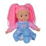 Simba - Papusa Flower Dolly,  38 cm, Cu parul roz, Din material textil - 1
