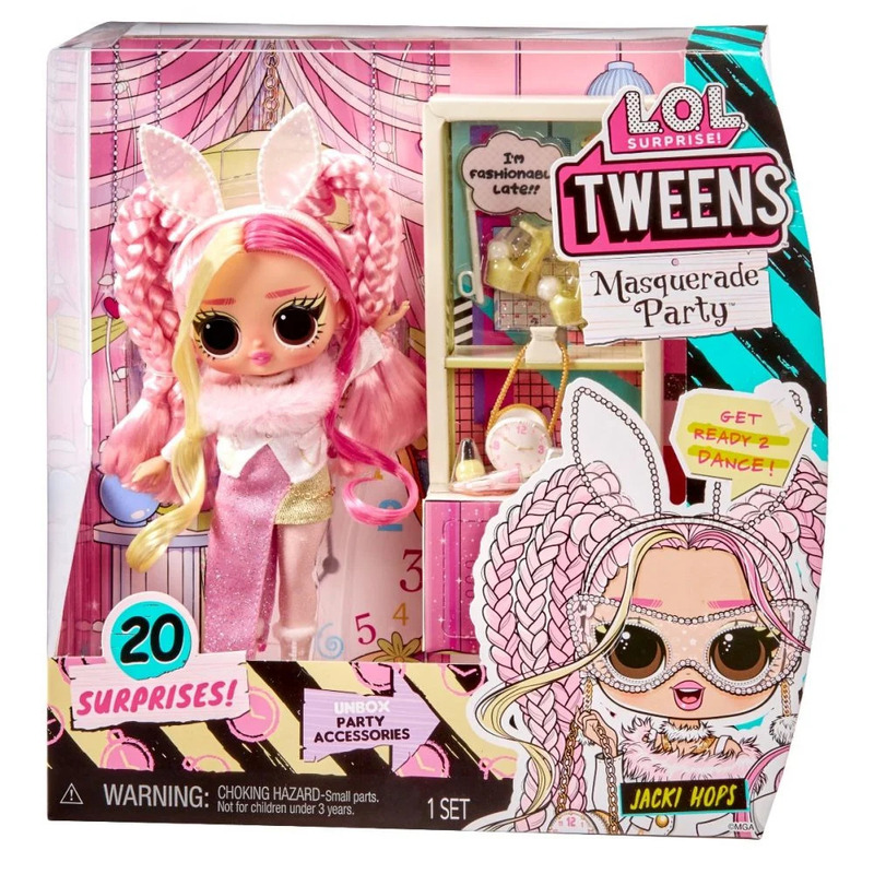 Papusa lol surprise tweens, masquerade, jacki hops