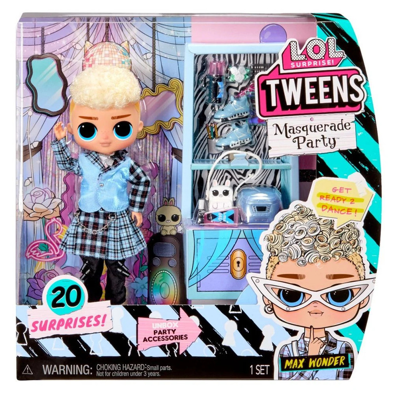 Papusa lol surprise tweens, masquerade, max wonder