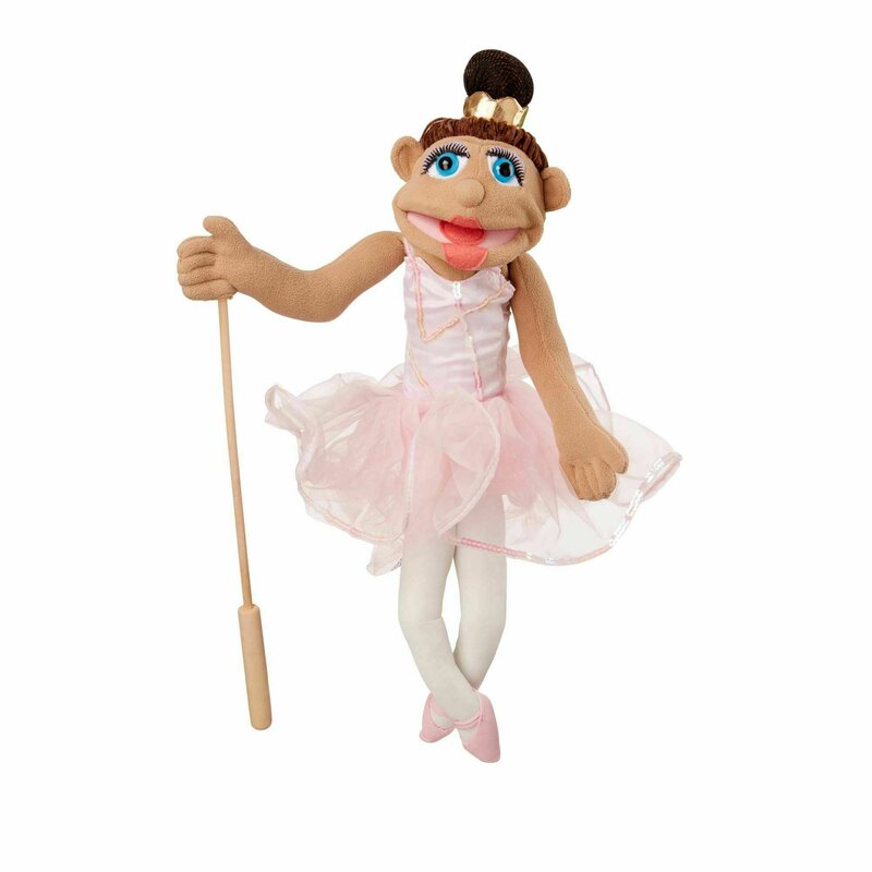 Melissa & doug - papusa mare de mana balerina
