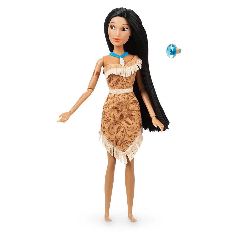 Disney - papusa printesa pocahontas cu inel
