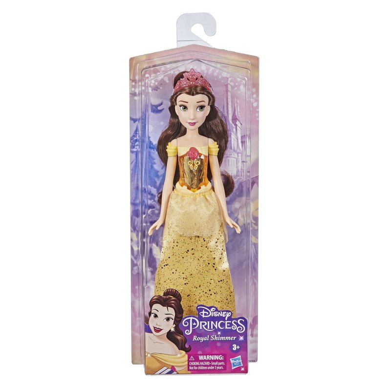Hasbro - papusa printesa belle , stralucitoare
