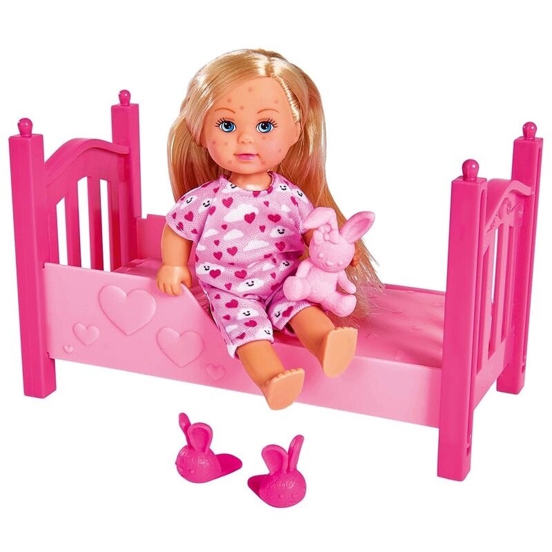 Simba - papusa evi love get well cu accesorii, 12 cm