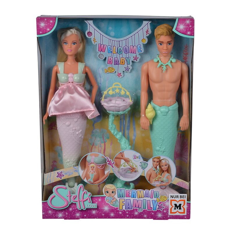 Simba - papusa stefi love familia de sirene