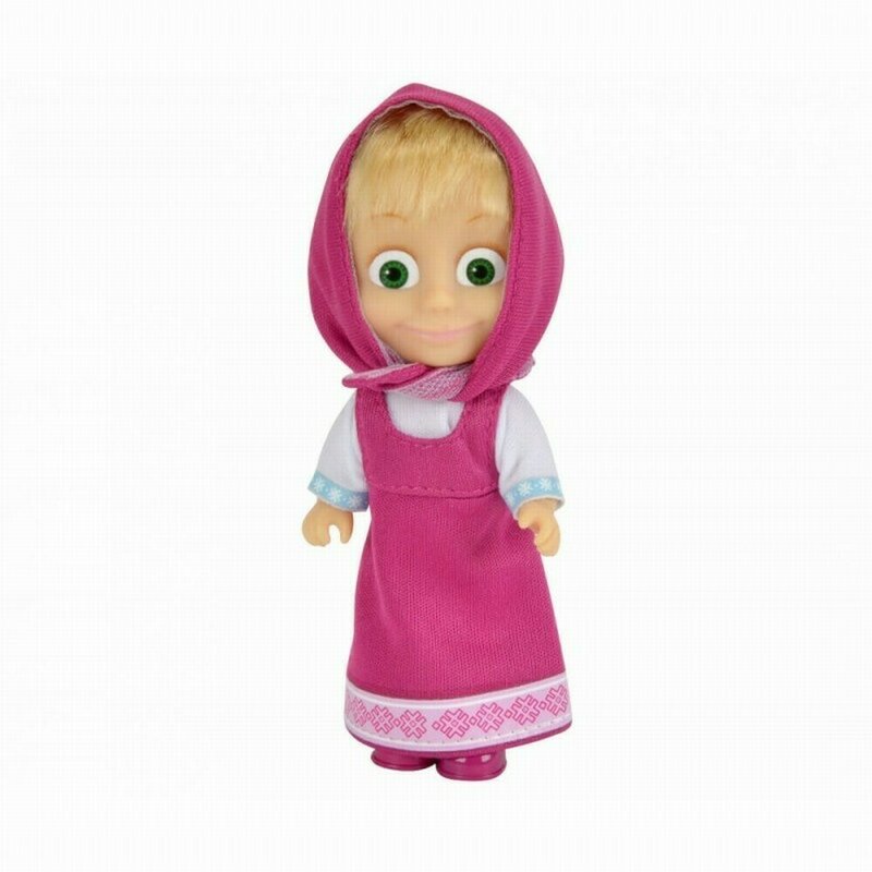 Simba - papusa masha , masha and the bear , in rochita mov