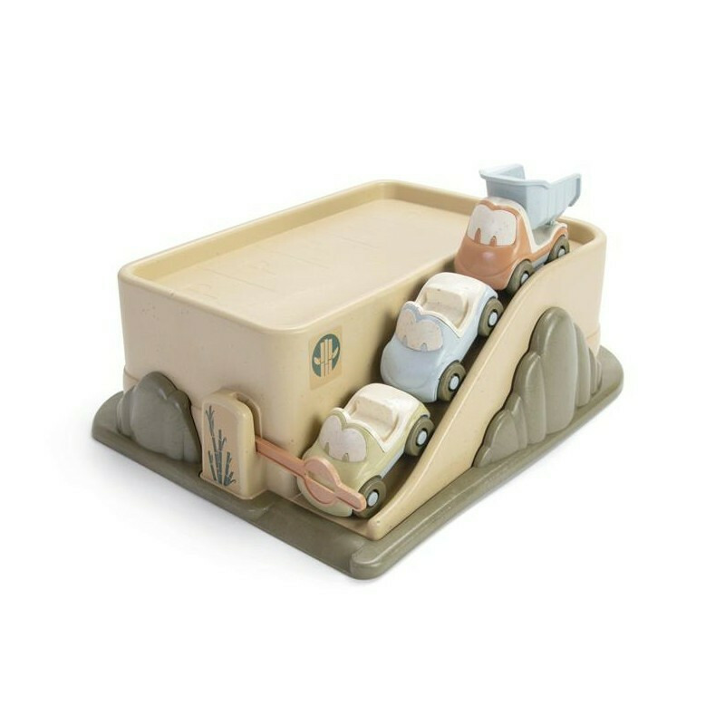 Parcare cu 3 masinute fun tiny bio plastic hausmann