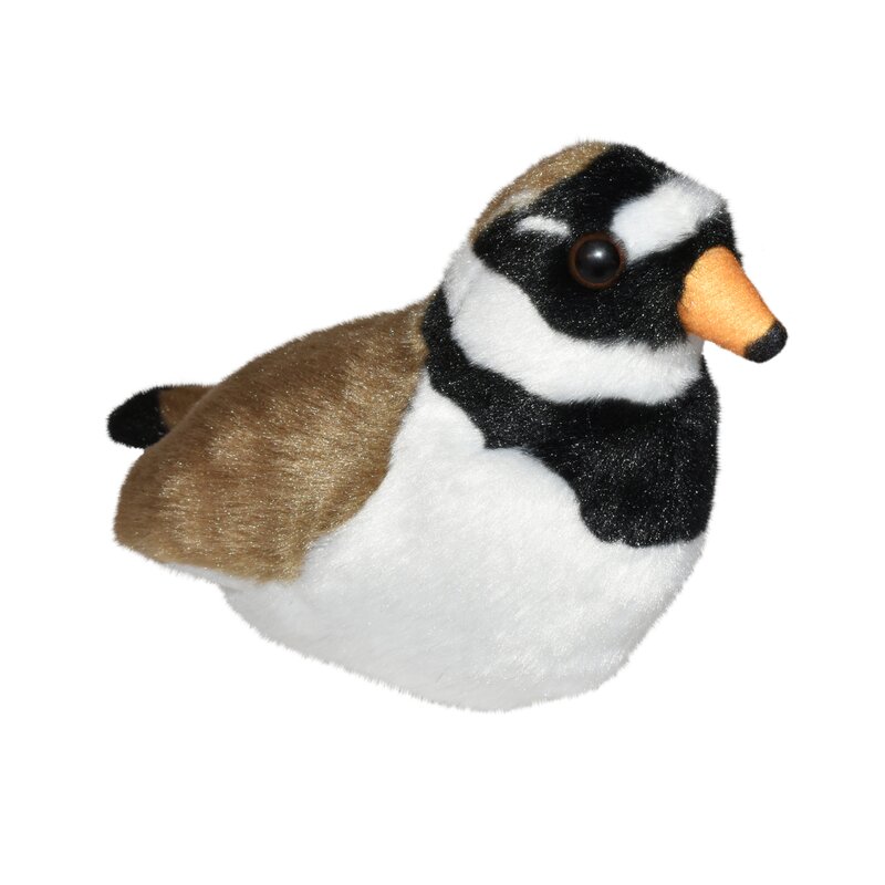 Wild republic - jucarie din plus interactiva prundaras gulerat mic - ringed plover , cu sunet