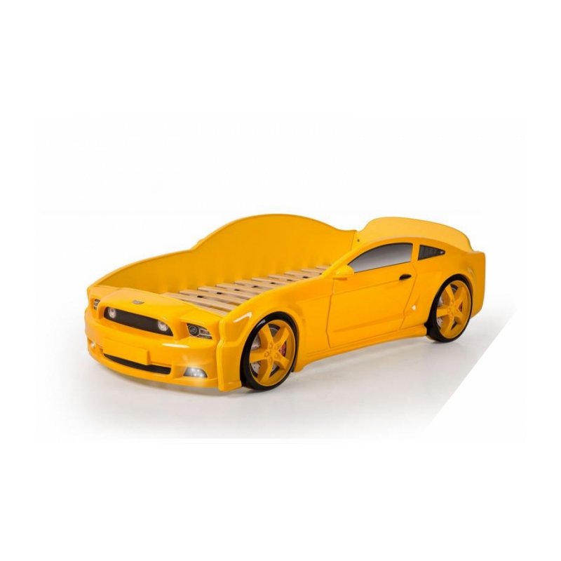 Mykids - pat masina light mg 3d galben