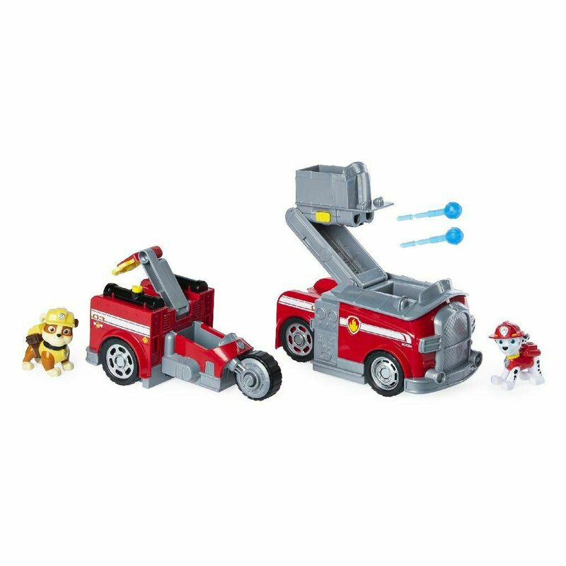 Spin master - figurina marshall , paw patrol , 2 in 1, split second