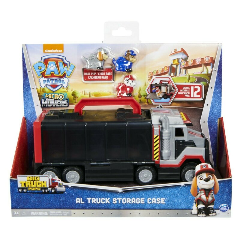 Spin master - patrula catelusilor big truck camion de stocare