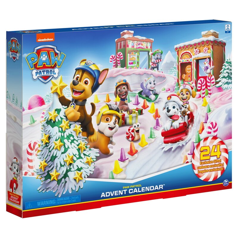 Spin master - set figurine calendar advent , paw patrol