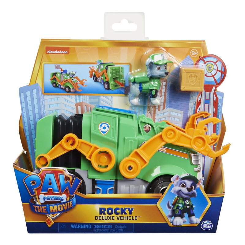Spin master - patrula catelusilor camionul de reciclare al lui rocky