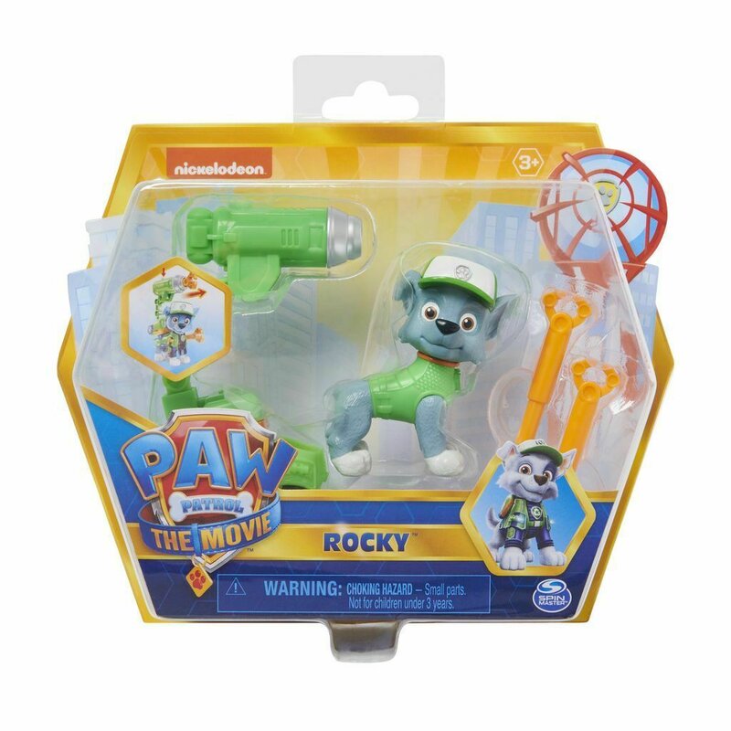 Spin master - figurina rocky , paw patrol