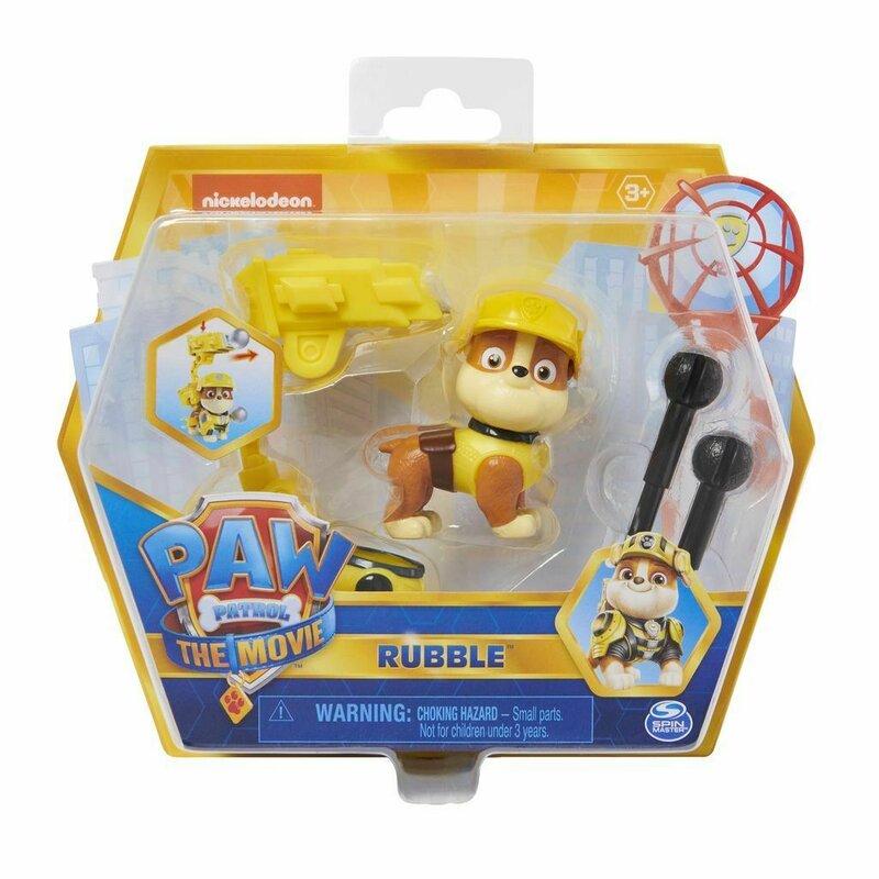 Spin master - figurina rubble , paw patrol