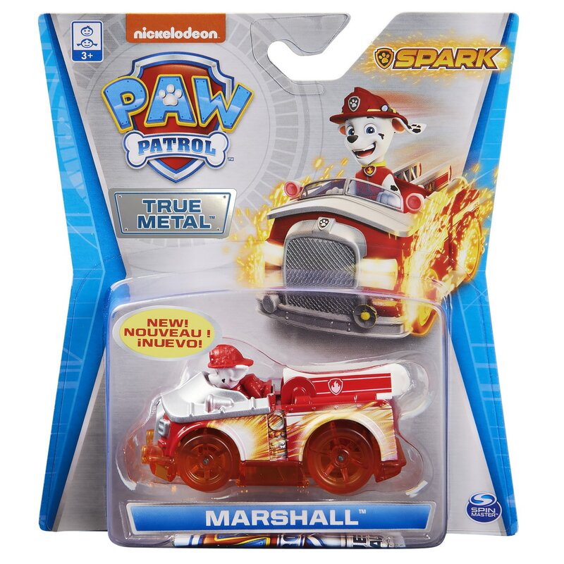 Spin master - patrula catelusilor macheta metalica spark marshall